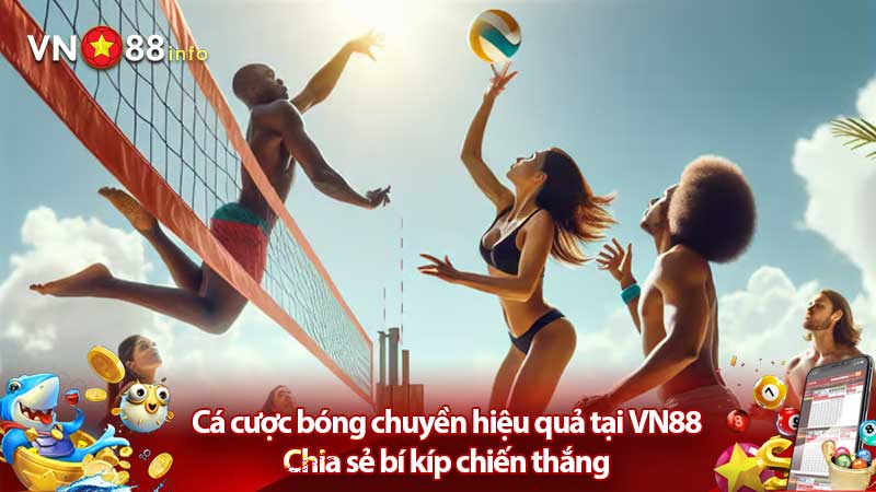 Cá cược bóng chuyền hiệu quả tại VN88 - Chia sẻ bí kíp chiến thắng