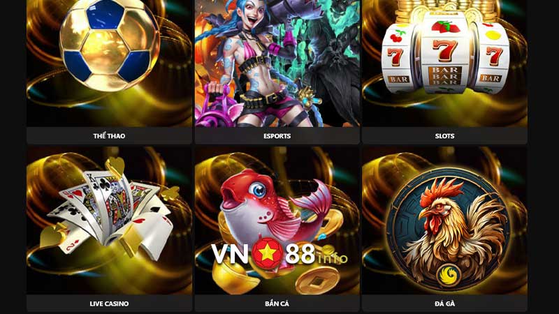 Kho tàng game đẳng cấp mà VN88 mang đến cho hội viên